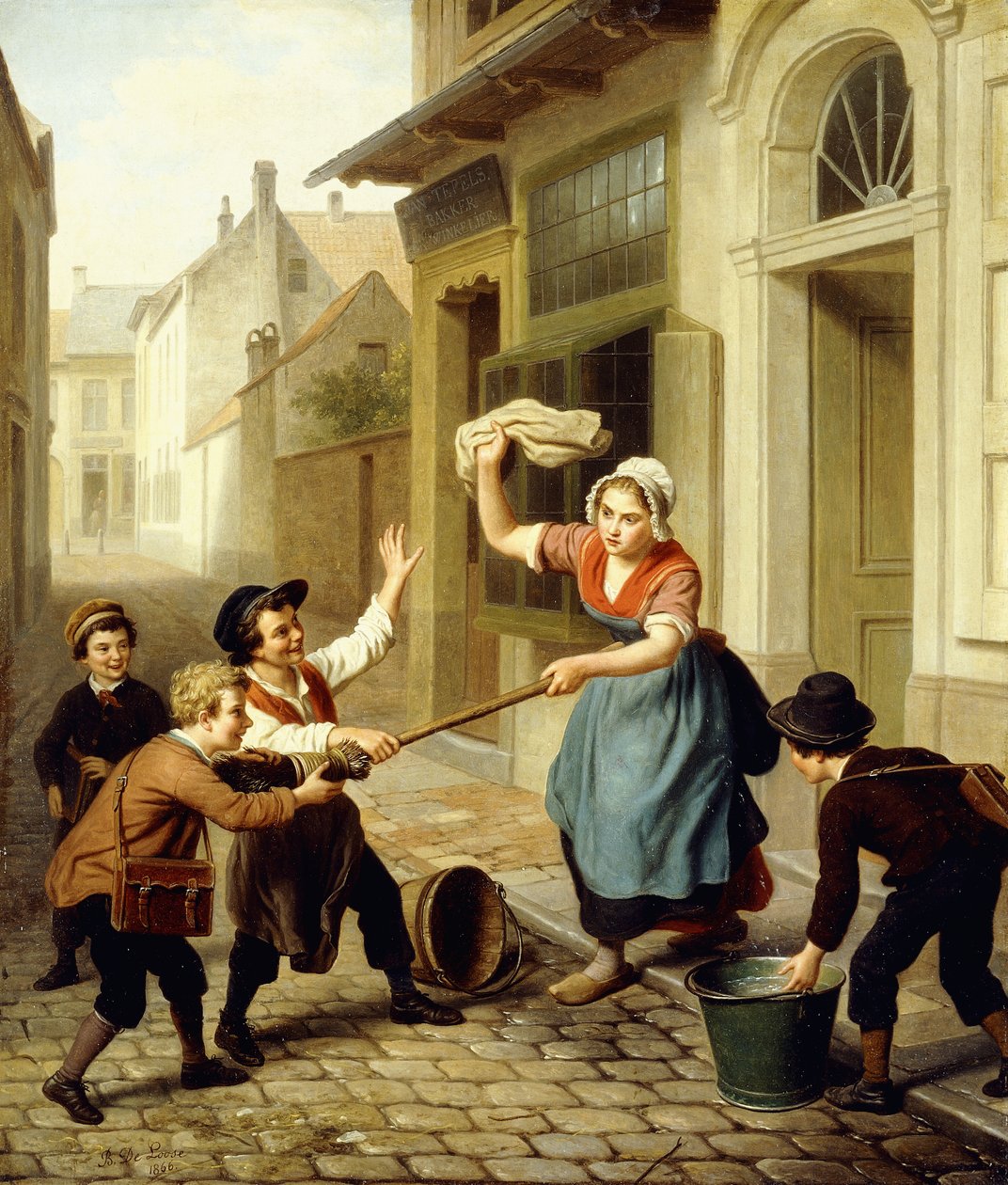 Dowcipnisie, 1866 autorstwa Basile de Loose
