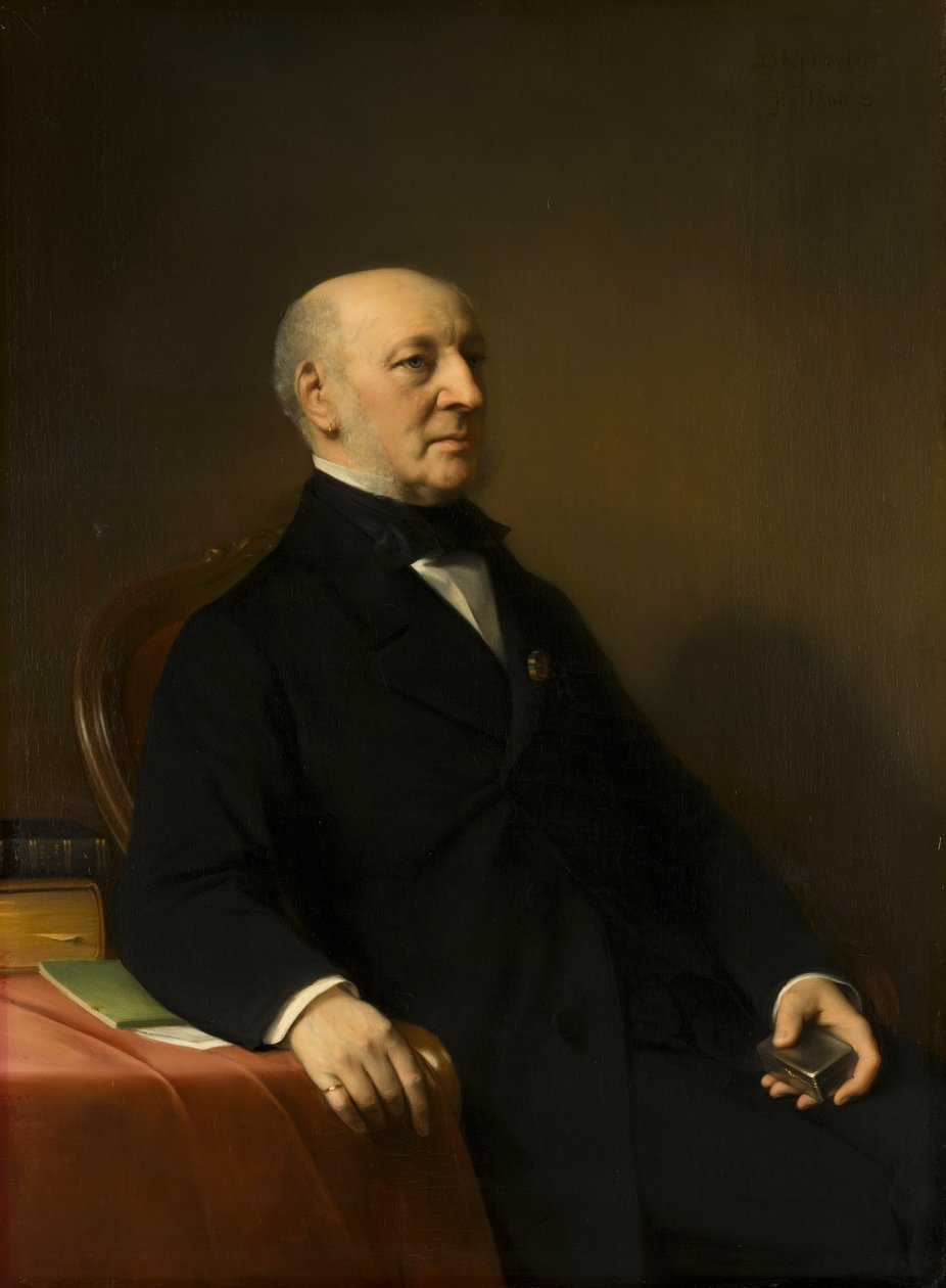 Portret Jean Zacharia Mazel (1792-1884) autorstwa Bastiaan de Poorter