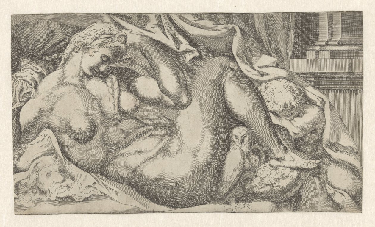 noc Noc autorstwa Battista Franco (attributed to)