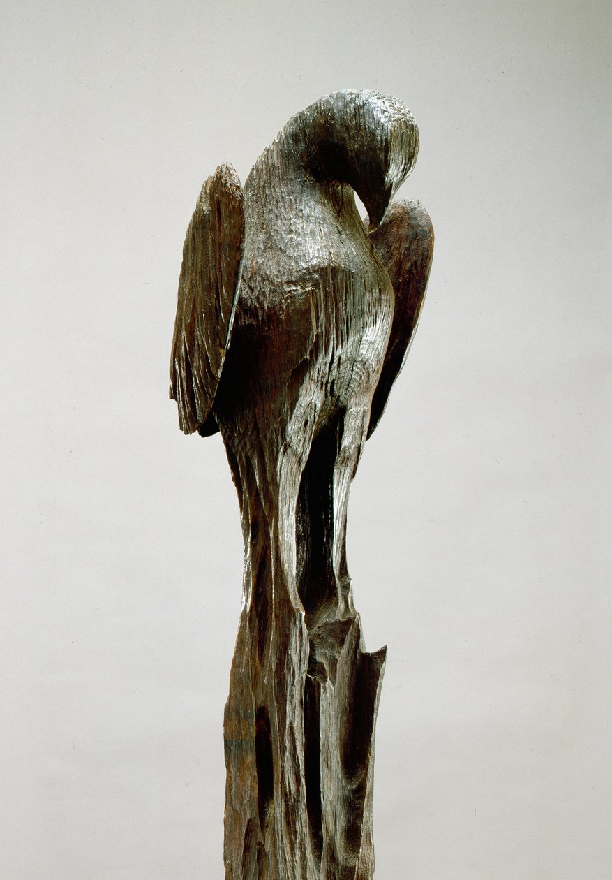 Słupek do szopki, 500-1000 (drewno) autorstwa Belle Glade culture