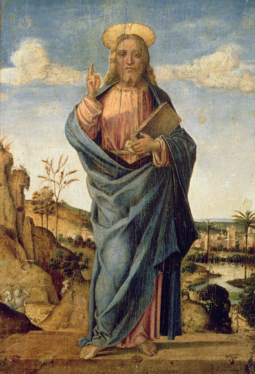 Chrystus Odkupiciel (panel) autorstwa Benedetto Diana