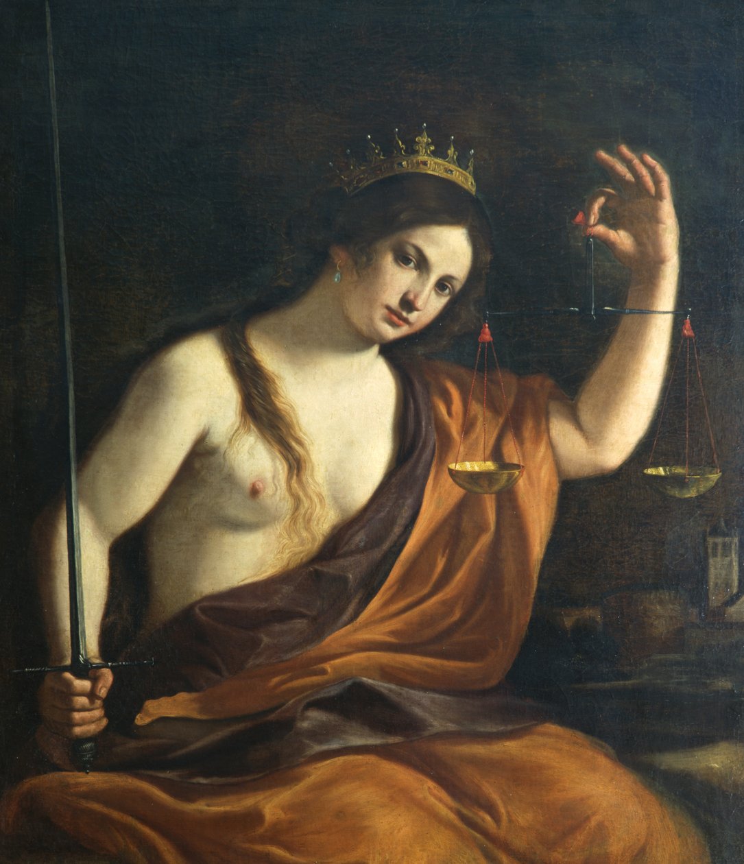 Justicepoli autorstwa Benedetto the Elder Gennari