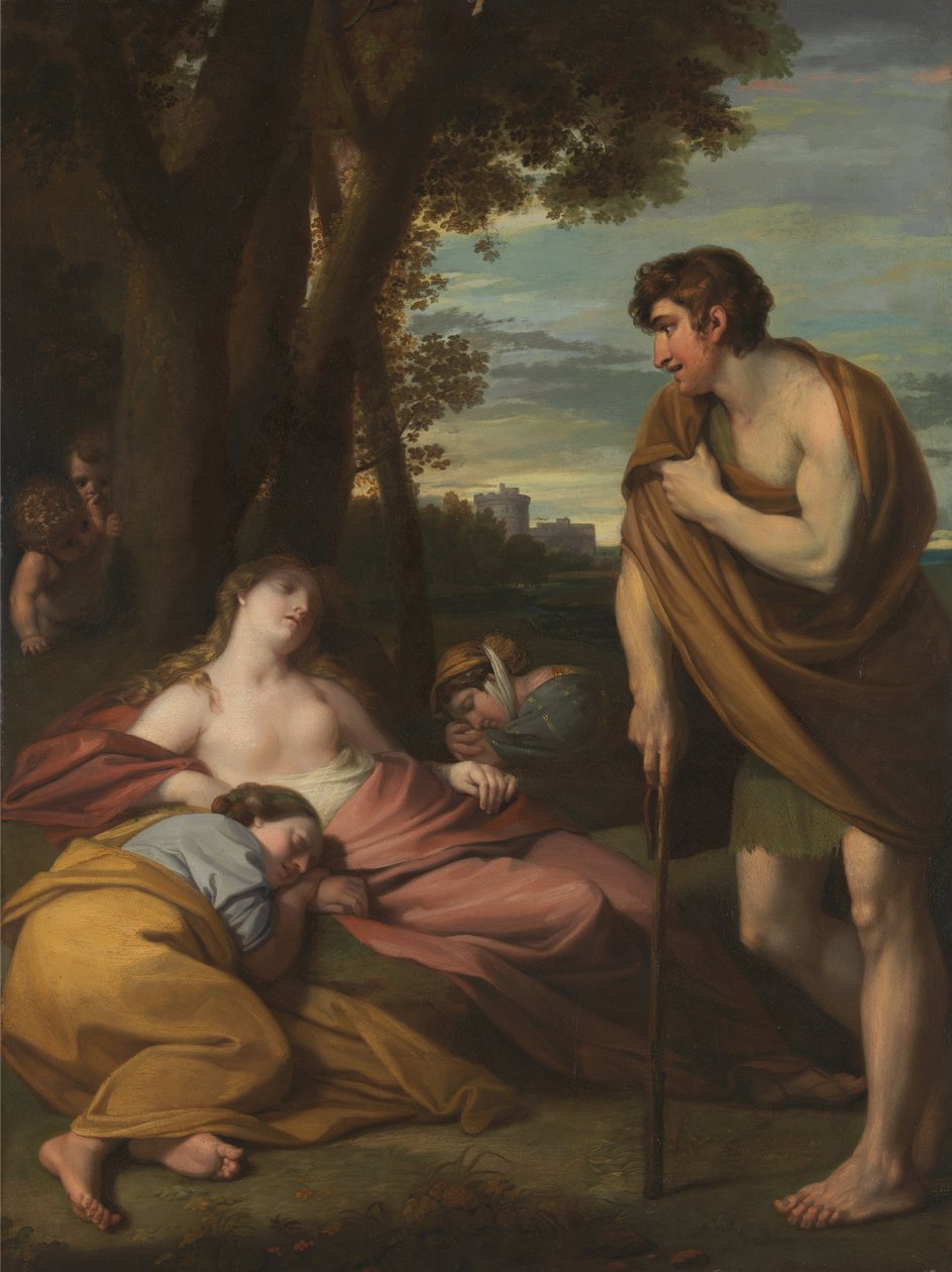 Cymon i Ifigenia autorstwa Benjamin West