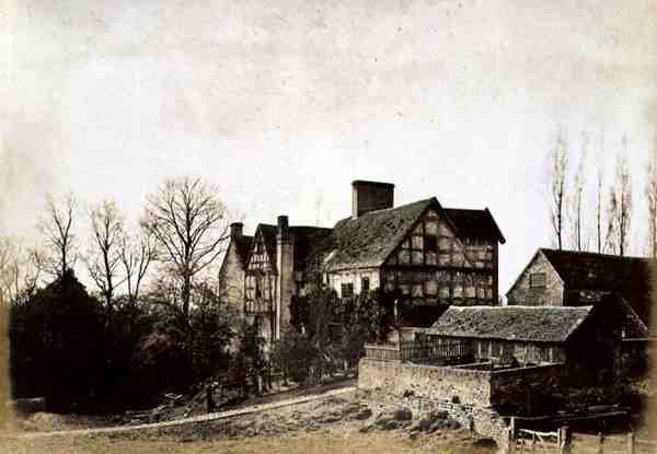 Bredicot Court, c.1852 (druk albumowy) autorstwa Benjamin Brecknell Turner