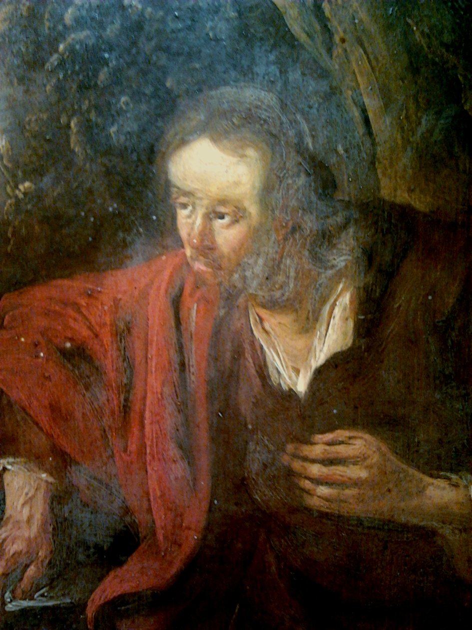 Chrystus i Samarytanka. autorstwa Benjamin Gerritsz Cuyp