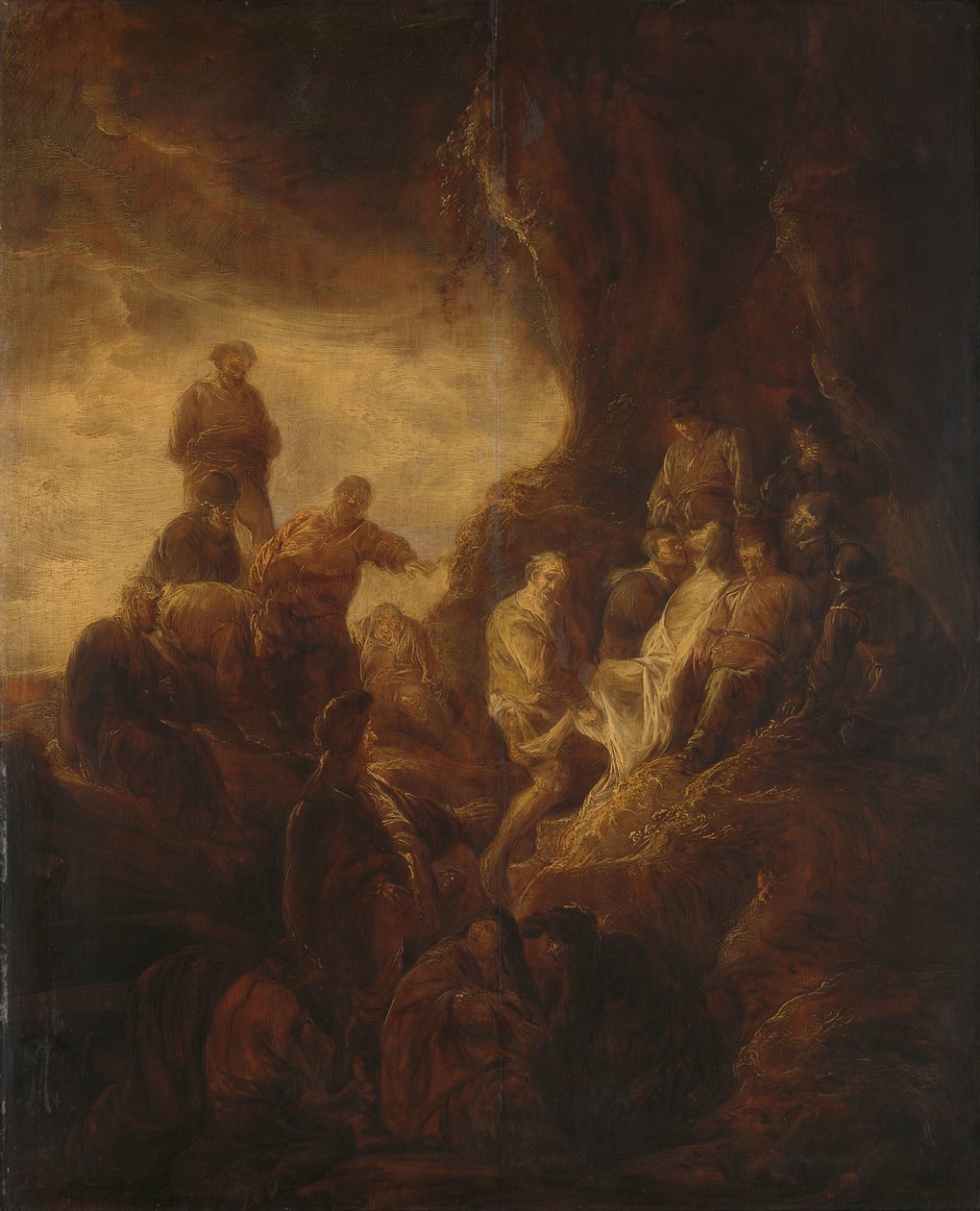 Złożenie do grobu autorstwa Benjamin Gerritsz Cuyp