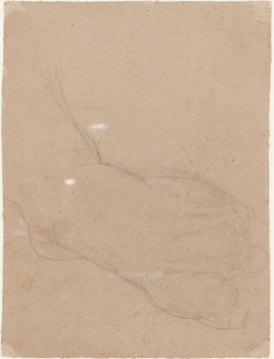 Studium stopy [verso] autorstwa Benjamin Robert Haydon
