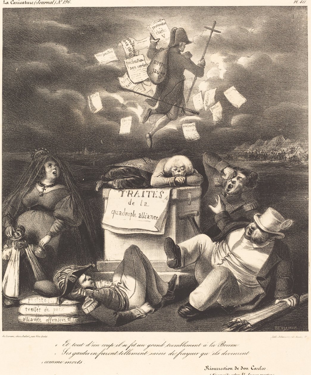 Zmartwychwstanie Don Carlo... autorstwa Benjamin Roubaud