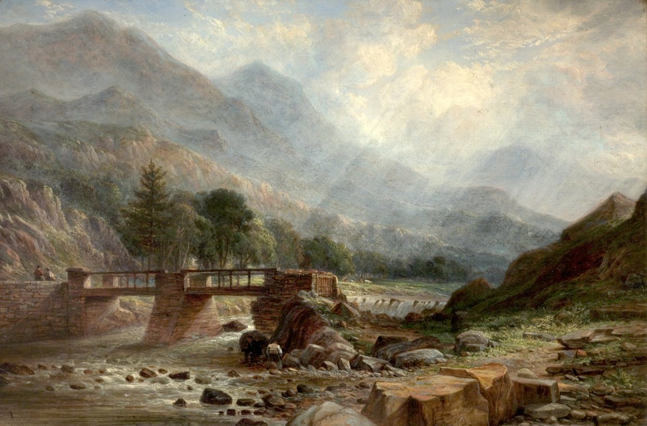 W pobliżu Beddgelert autorstwa Benjamin Shipham