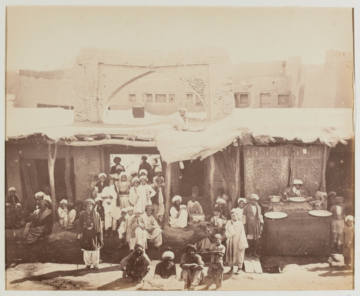 Scena uliczna, Kandahar autorstwa Benjamin Simpson