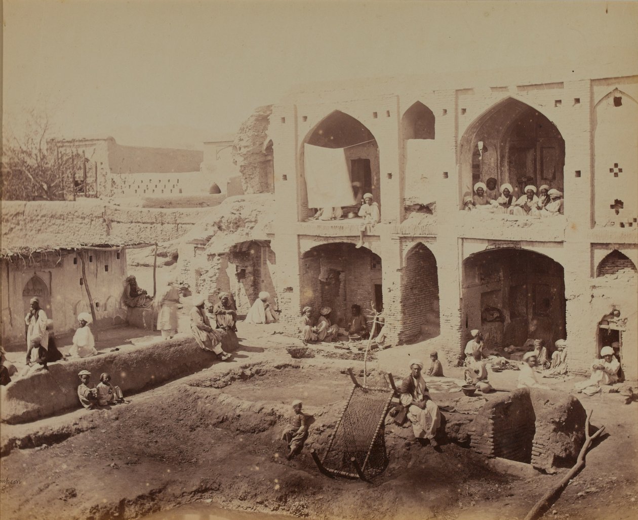 Scena uliczna, Kandahar autorstwa Benjamin Simpson