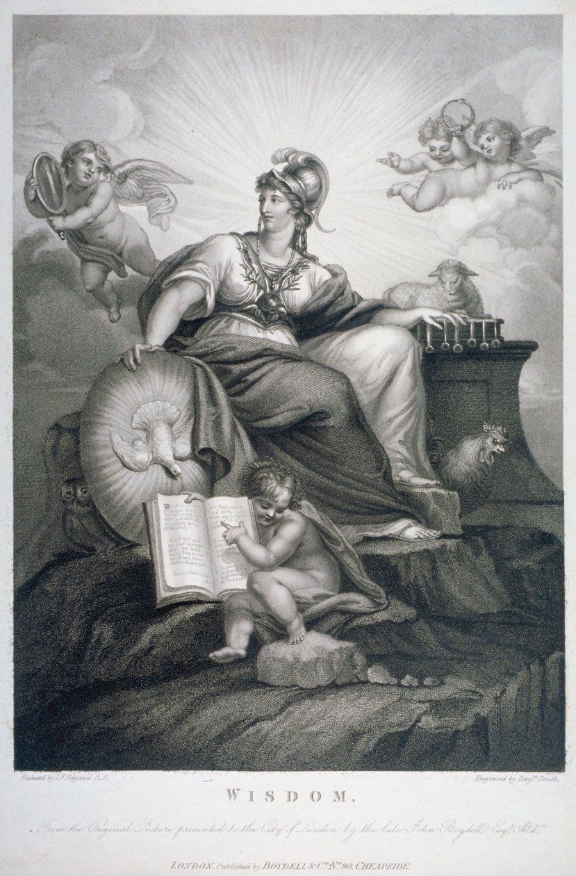 „Mądrość”, 1794. autorstwa Benjamin Smith