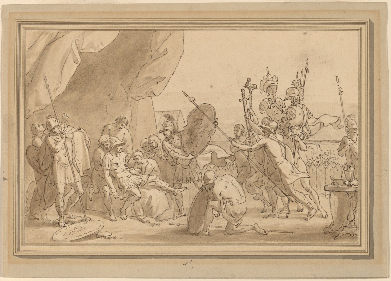 Śmierć generała autorstwa Benjamin West