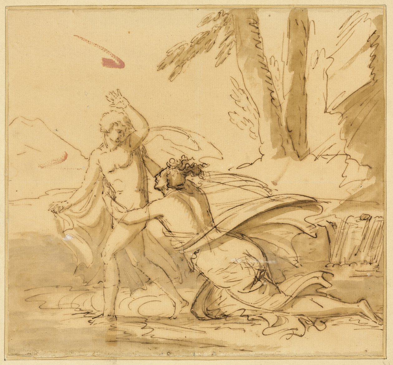Józef i żona Patyfara autorstwa Benjamin West