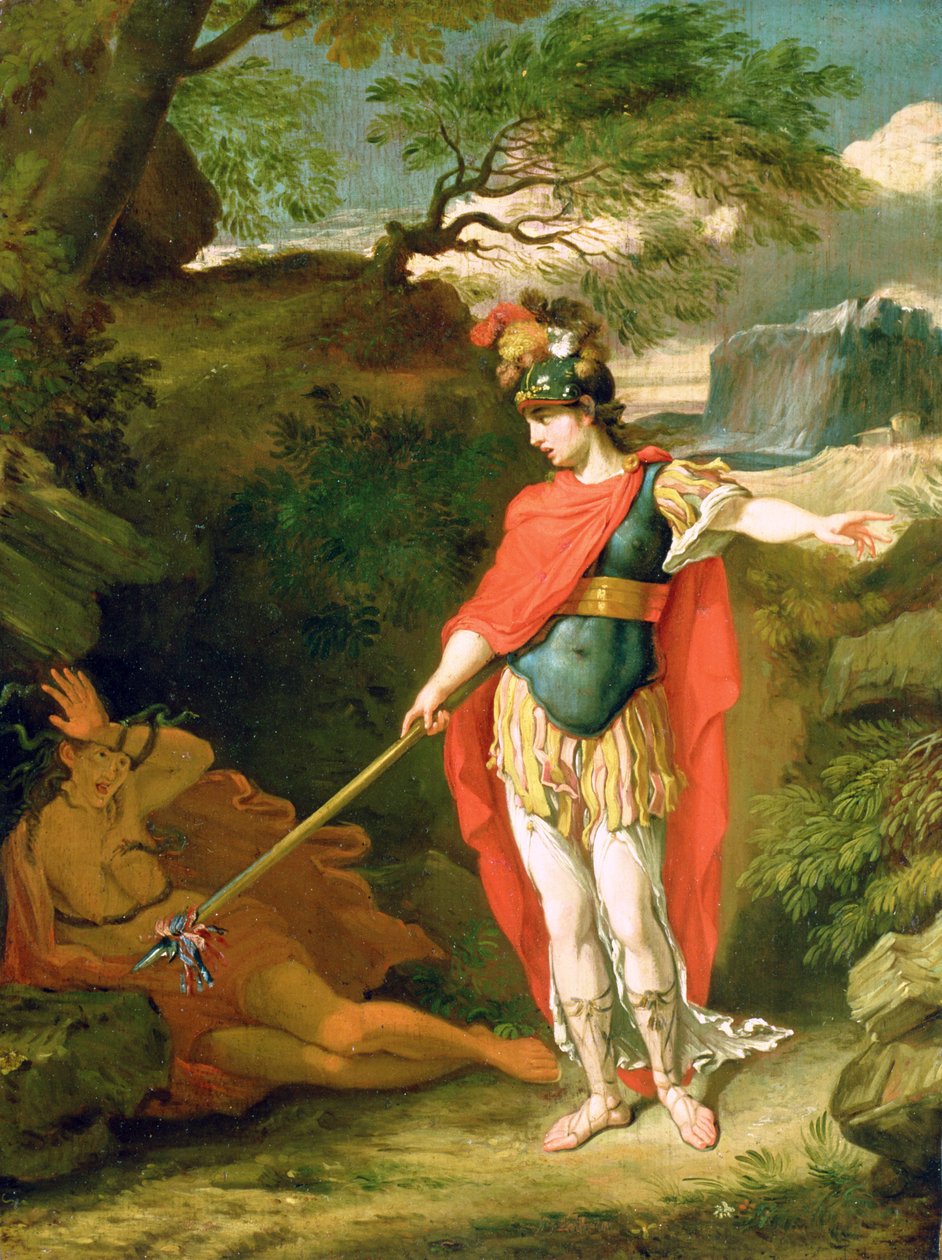 Perseusz i Meduza autorstwa Benjamin West
