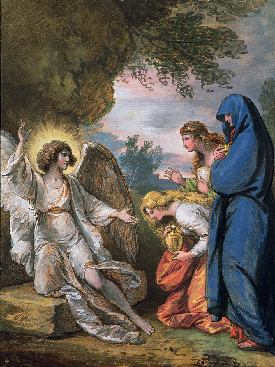 Grobowiec autorstwa Benjamin West