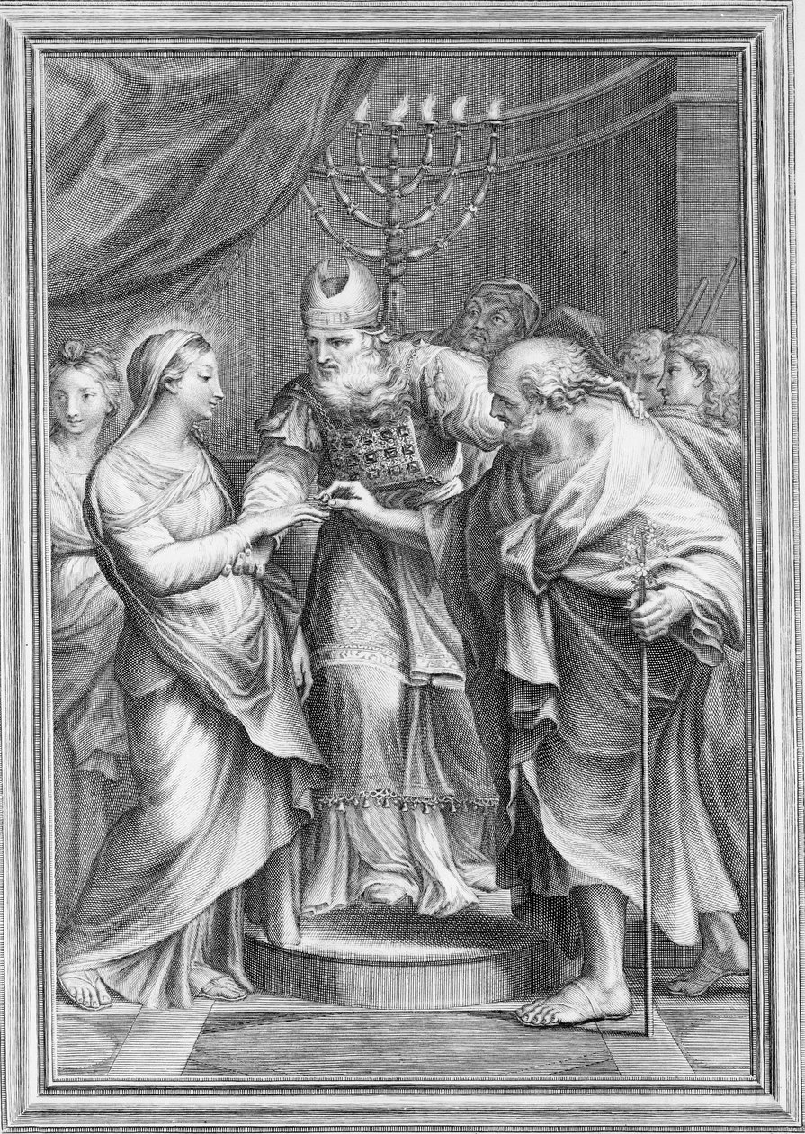 Małżeństwo Dziewicy, 1645-1724. autorstwa Benoît Farjat