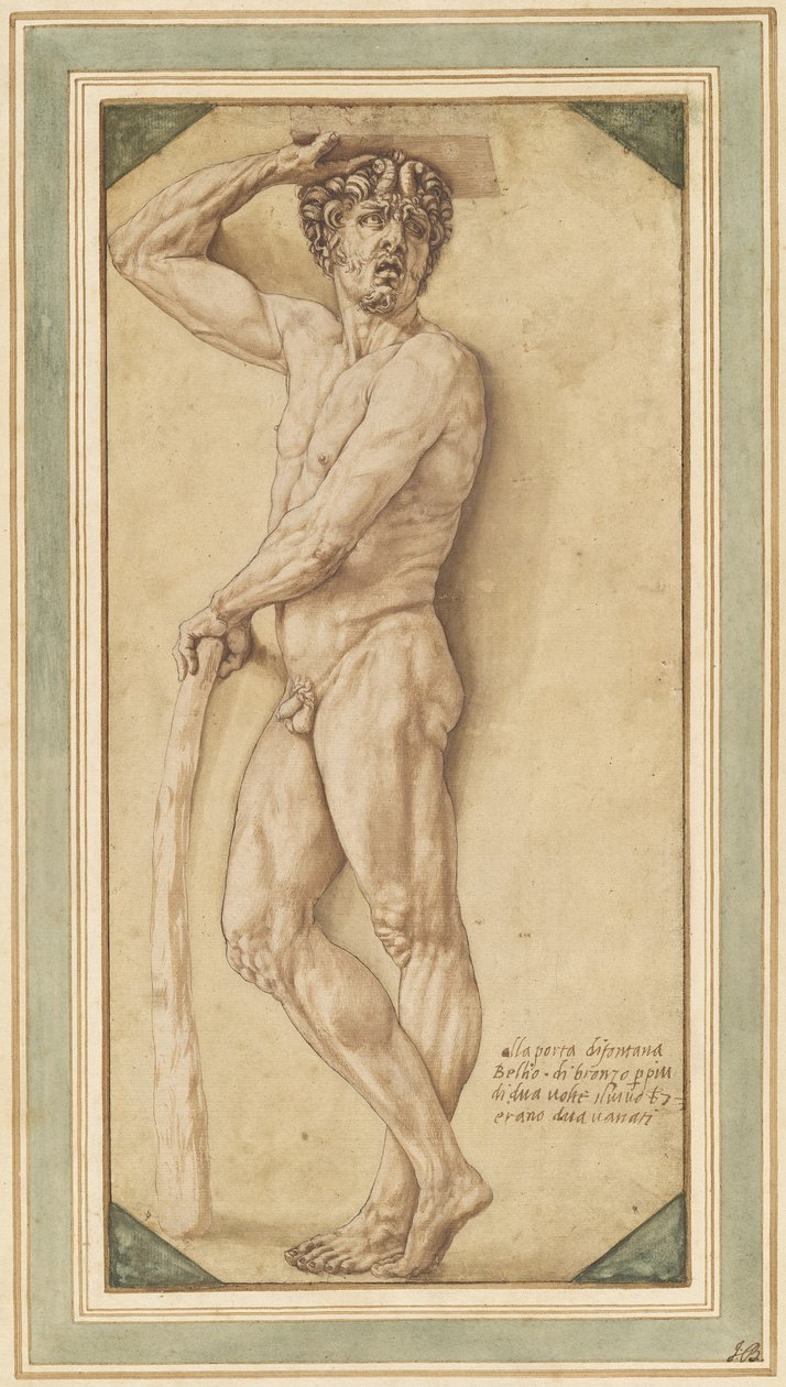 Satyra autorstwa Benvenuto Cellini