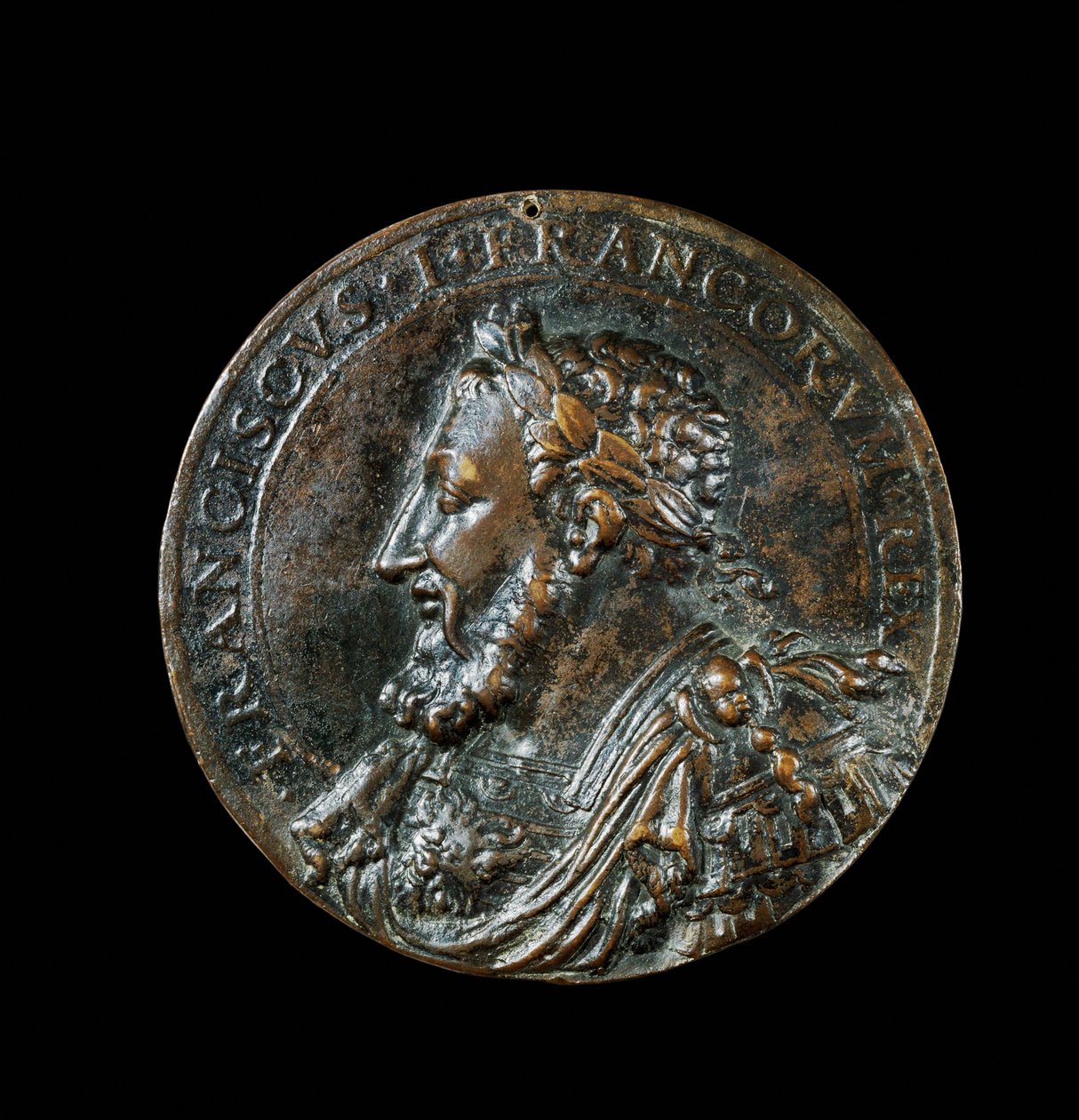 Franciszek I, król Francji ... autorstwa Benvenuto Cellini