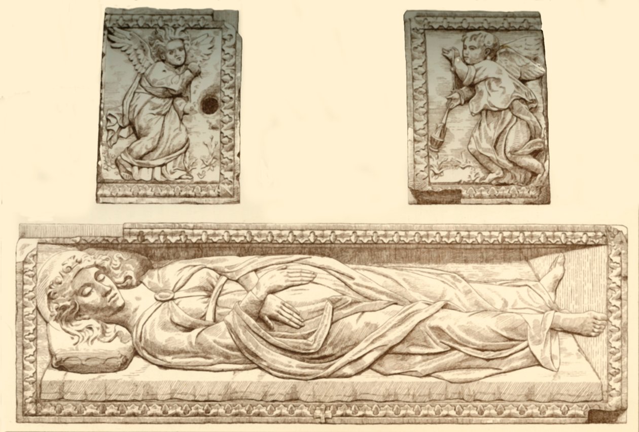 Sarkofag Santa Giustina, c1476, 1881. autorstwa Bernard Collier