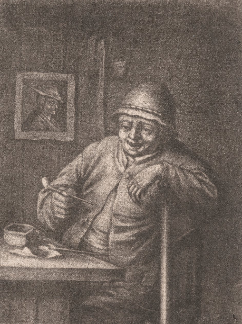 Mężczyzna Palenie autorstwa Bernard Lens