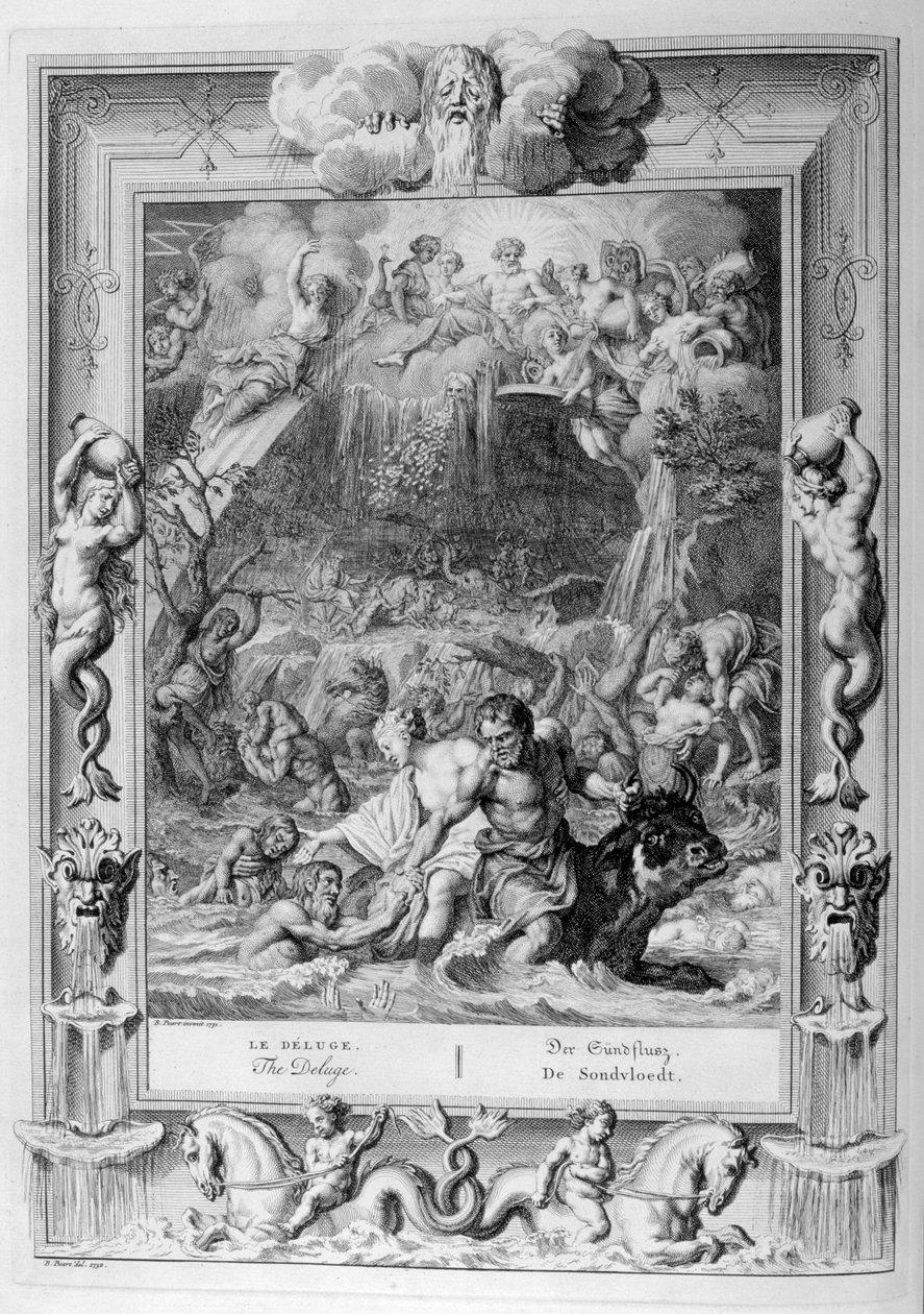 Potop, 1733 autorstwa Bernard Picart