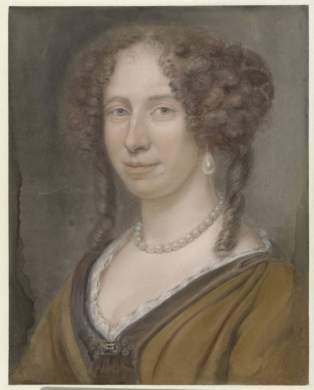 Portret nieznanej damy autorstwa Bernard Vaillant