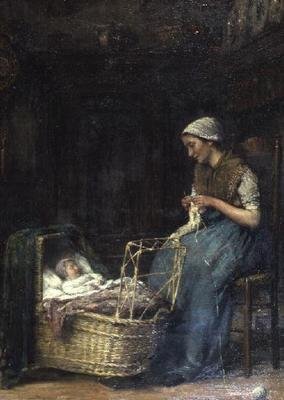 Pilnowanie dziecka (zob. też 56106) autorstwa Bernard de Hoog