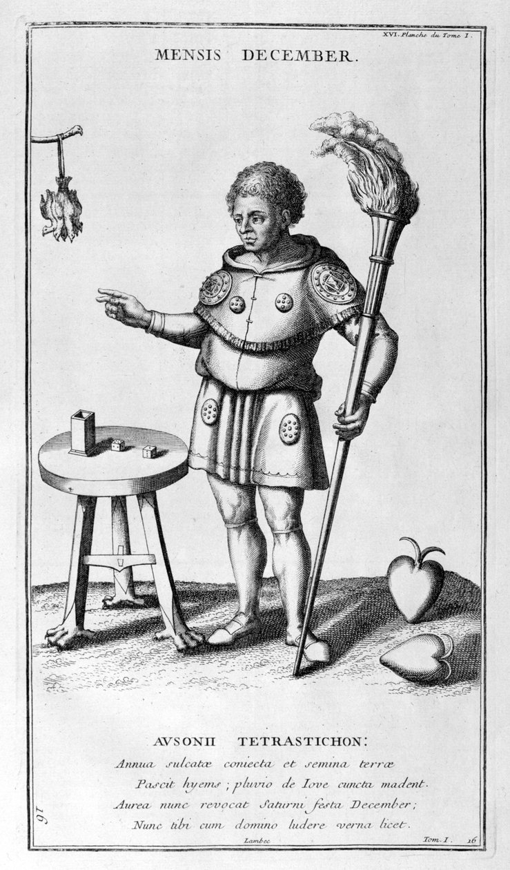 Reprezentacja z grudnia 1757 autorstwa Bernard de Montfaucon