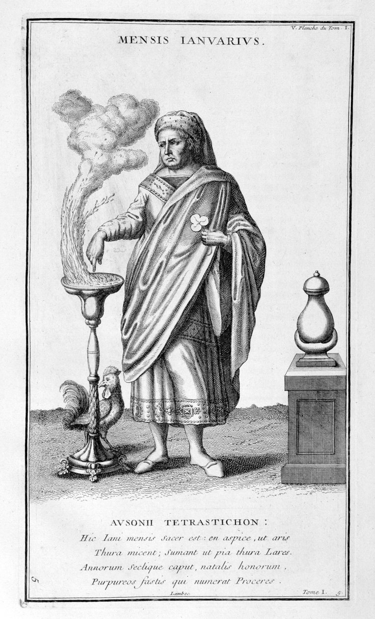 Reprezentacja ze stycznia 1757 r. autorstwa Bernard de Montfaucon