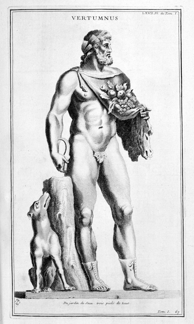 Wertum, 1757 autorstwa Bernard de Montfaucon