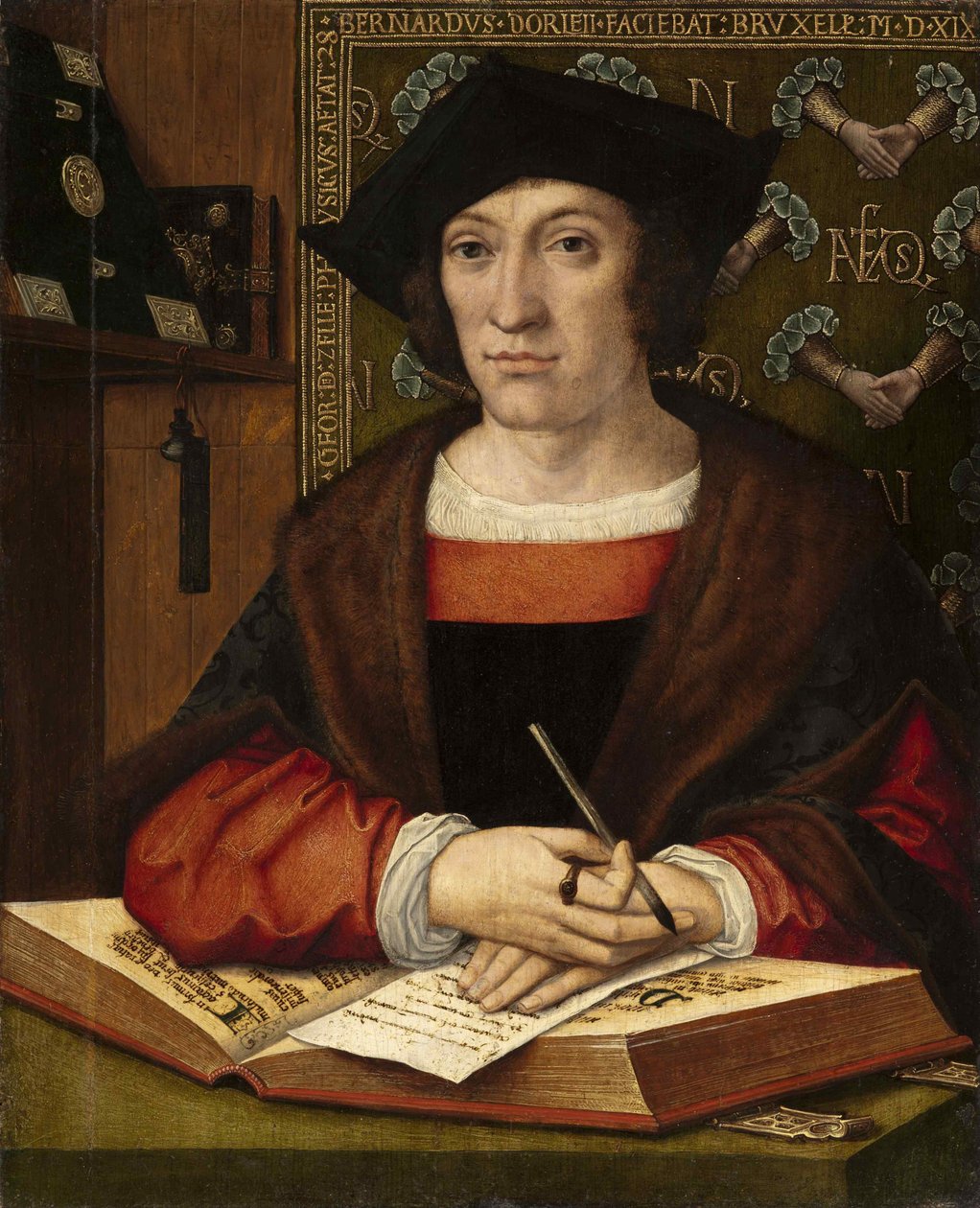 Joris van Zelle, 1519. autorstwa Bernard van Orley