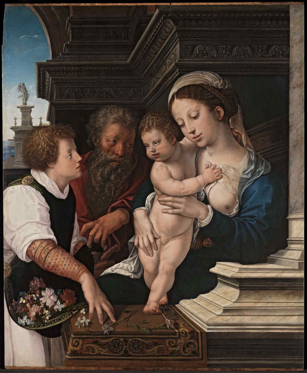 Święta Rodzina, ok. 1521. autorstwa Bernard van Orley