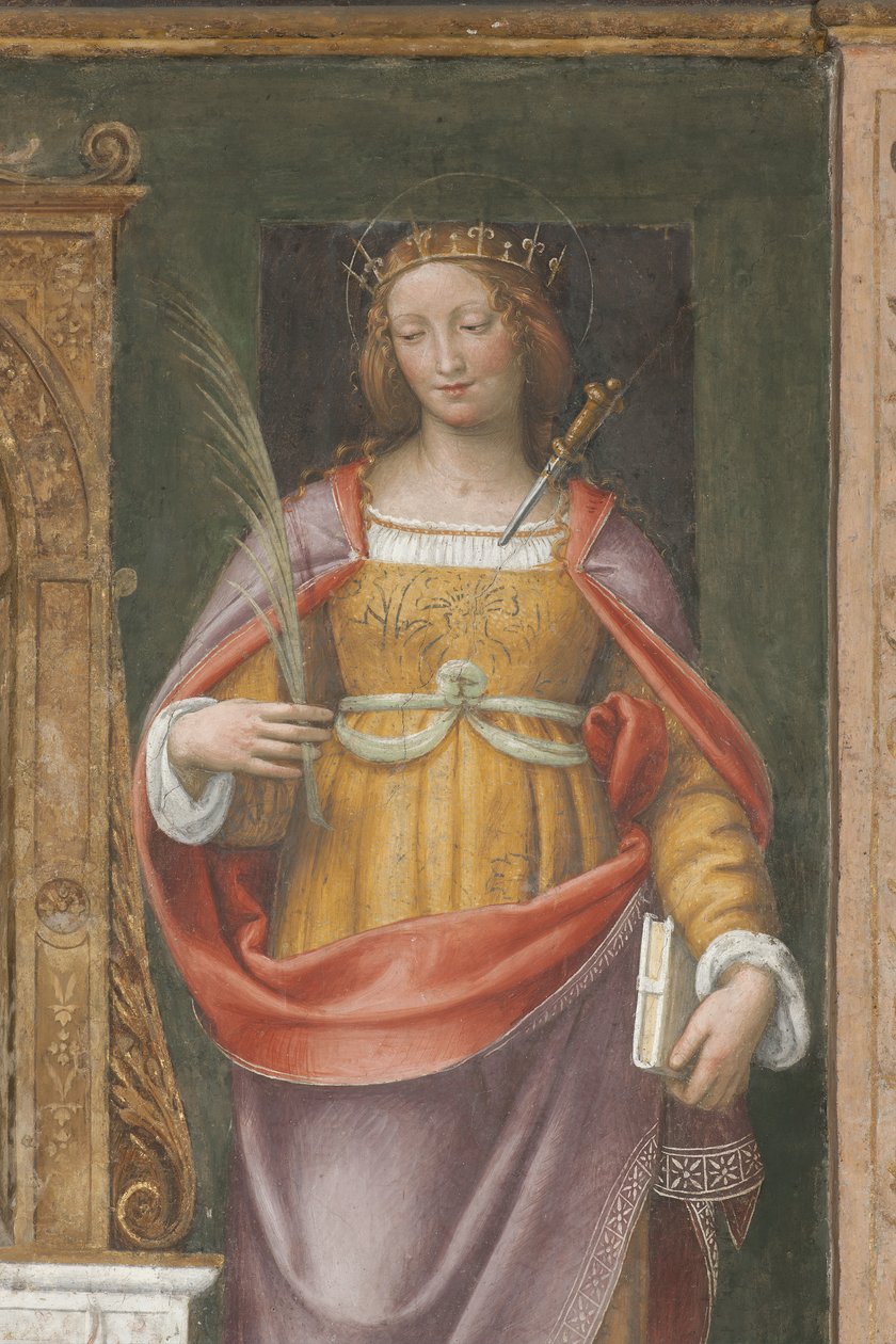 Św. Justyna autorstwa Bernardino Luini