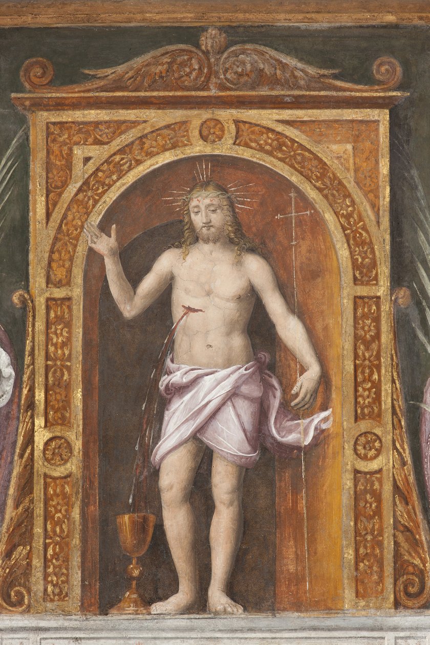 Chrystus wybawiciel autorstwa Bernardino Luini