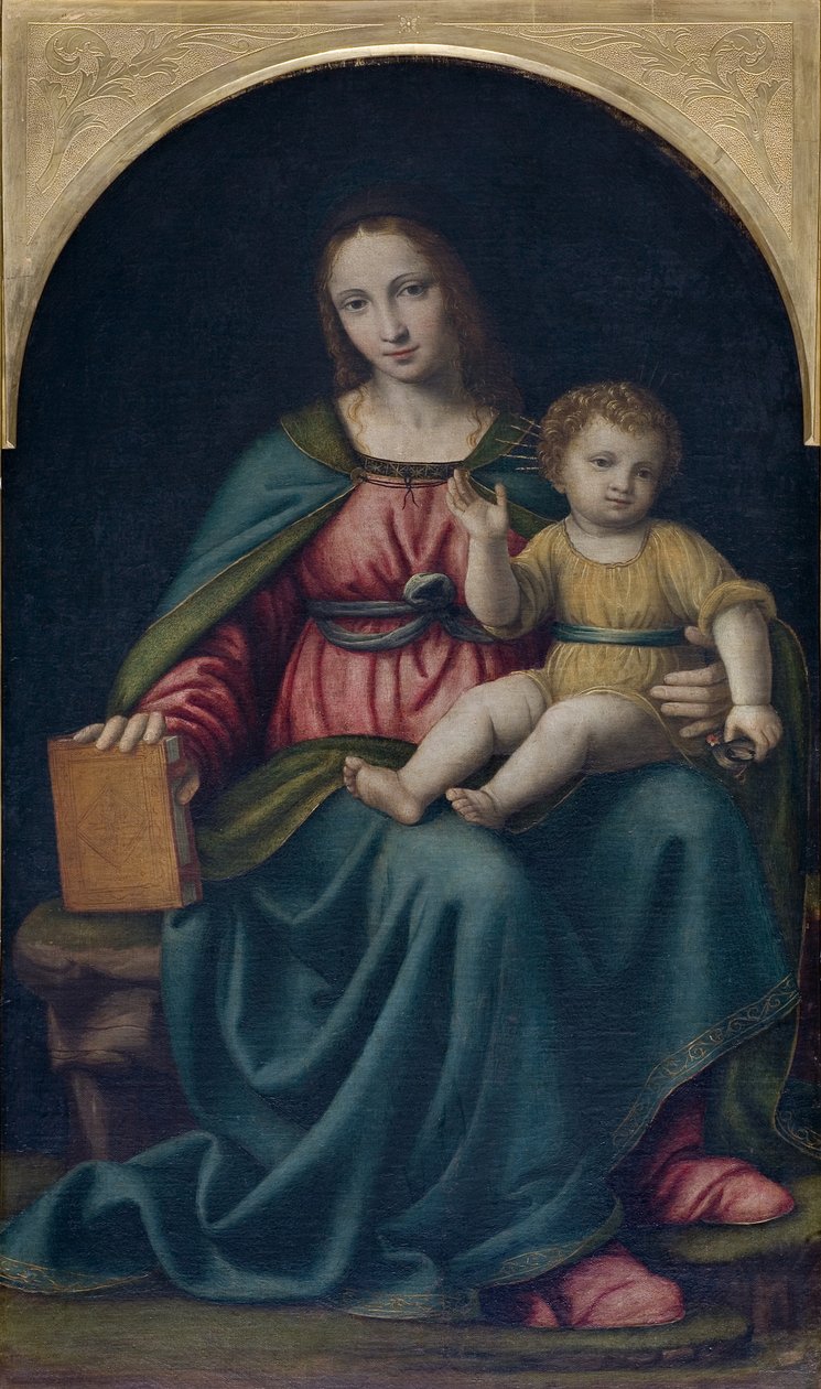 Madonna z Dzieciątkiem autorstwa Bernardino Luini