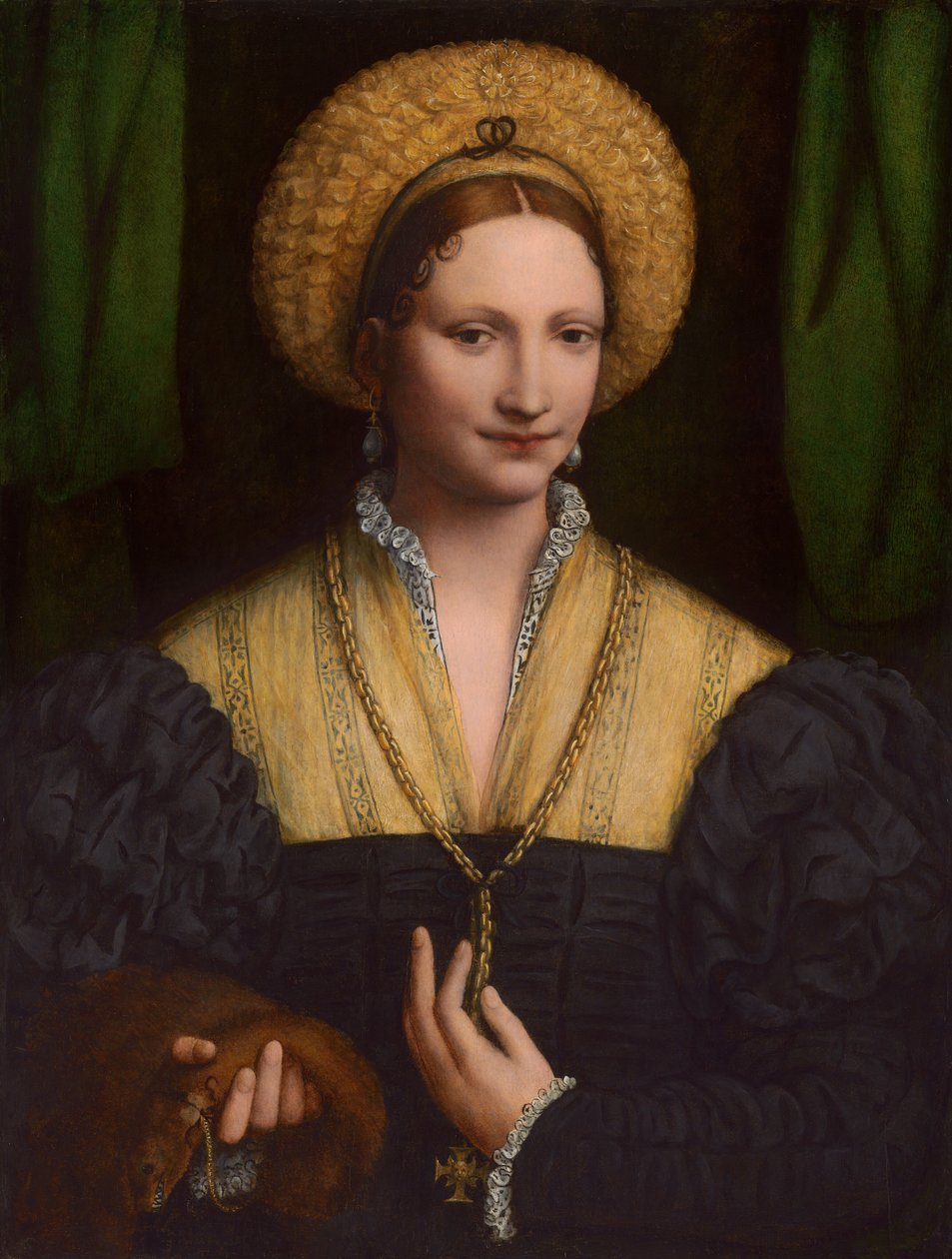 Portret damy, 15201525. autorstwa Bernardino Luini