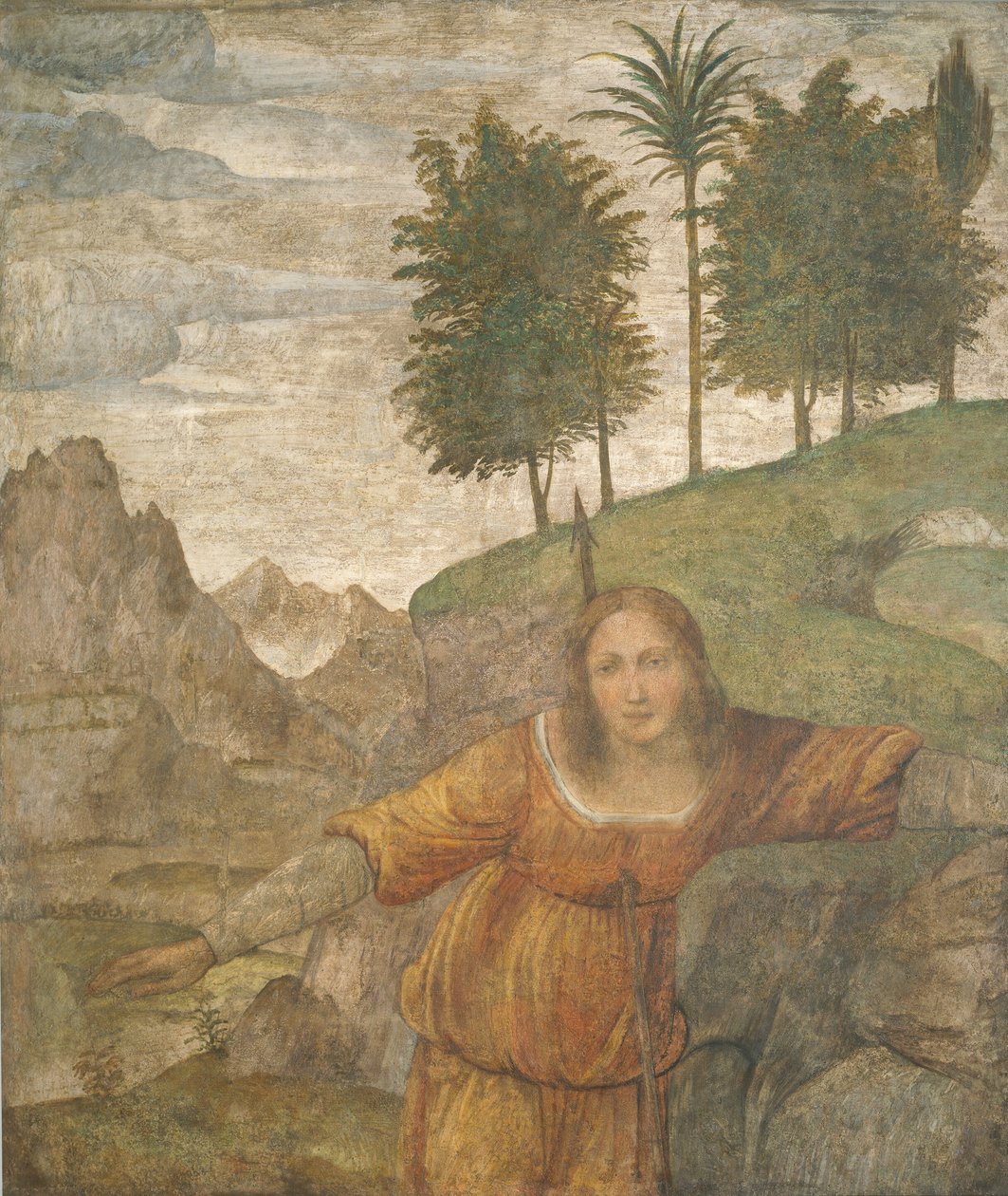 Prokrys przebity oszczepem Kefalosa, ok. 1930 r. 15201522. autorstwa Bernardino Luini