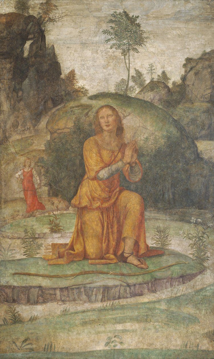 Modlitwa Procrisa do Diany, c. 15201522. autorstwa Bernardino Luini