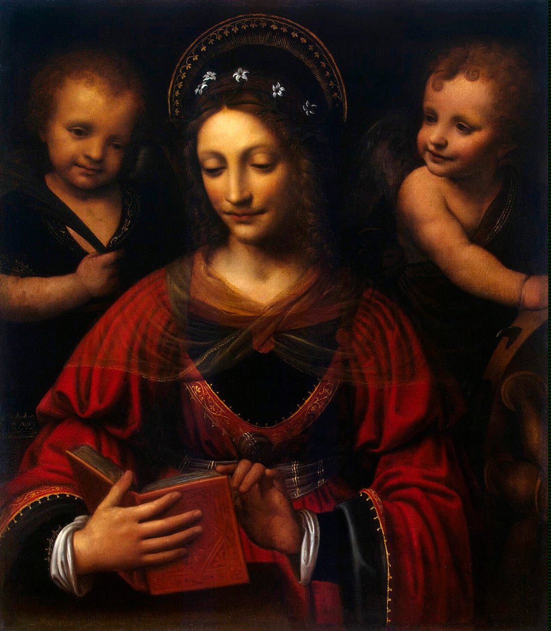 Święta Katarzyna”, 1527-1531. autorstwa Bernardino Luini