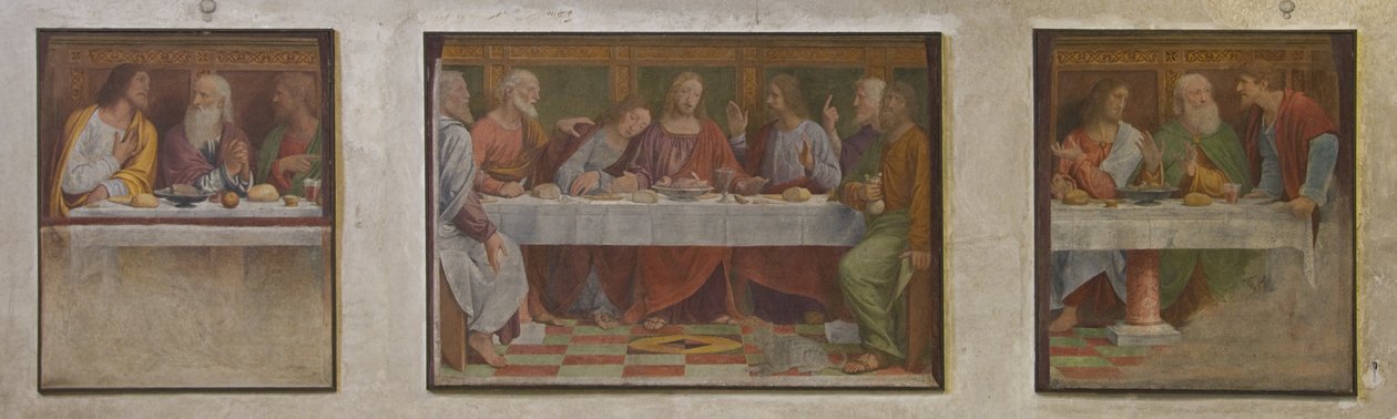 Ostatnia Wieczerza autorstwa Bernardino Luini