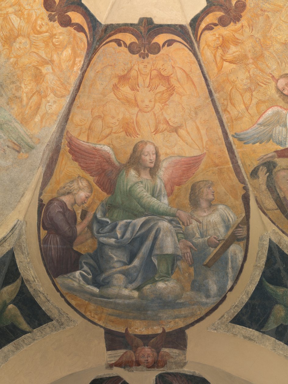 Trzy anioły autorstwa Bernardino Luini