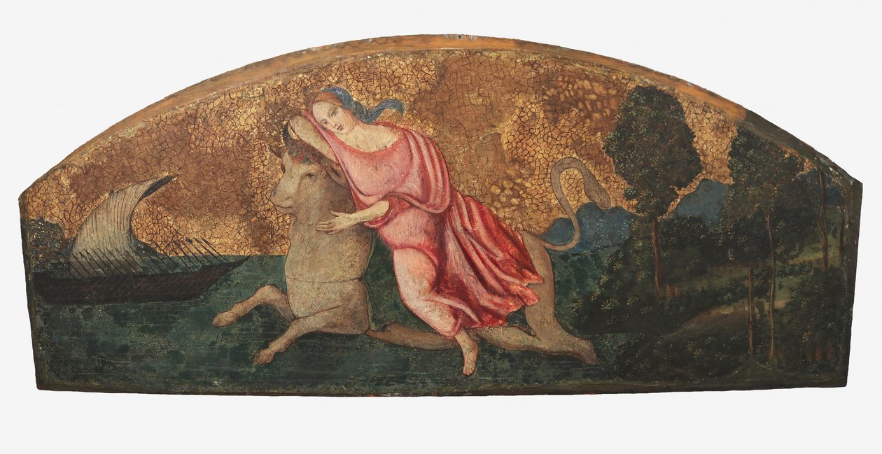 Gwałt Europy, ca. 1509. autorstwa Bernardino Pinturicchio