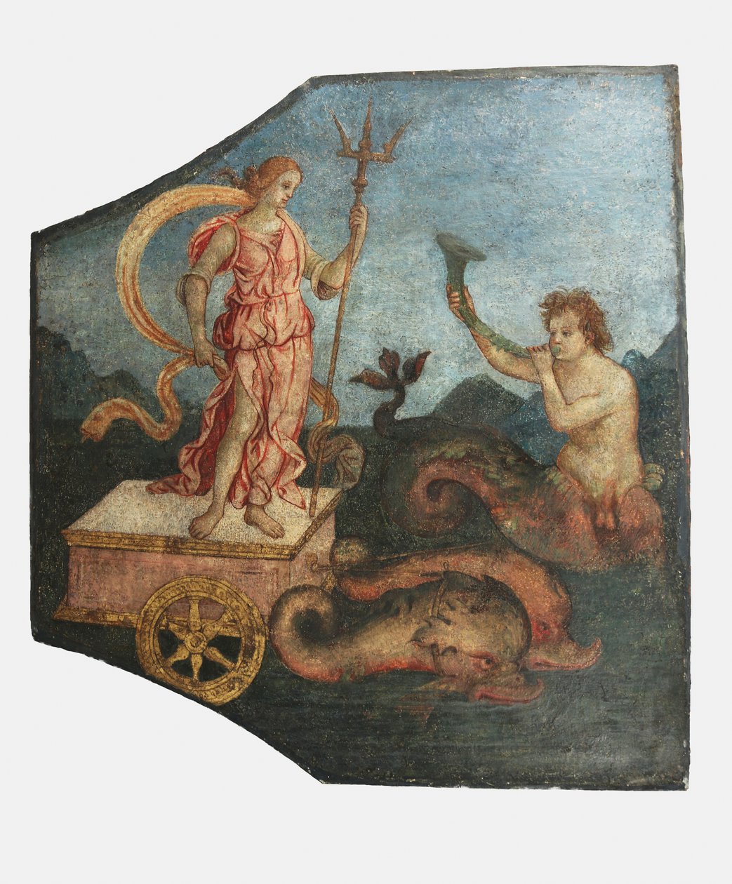 Triumf Amfitryty, ca. 1509. autorstwa Bernardino Pinturicchio