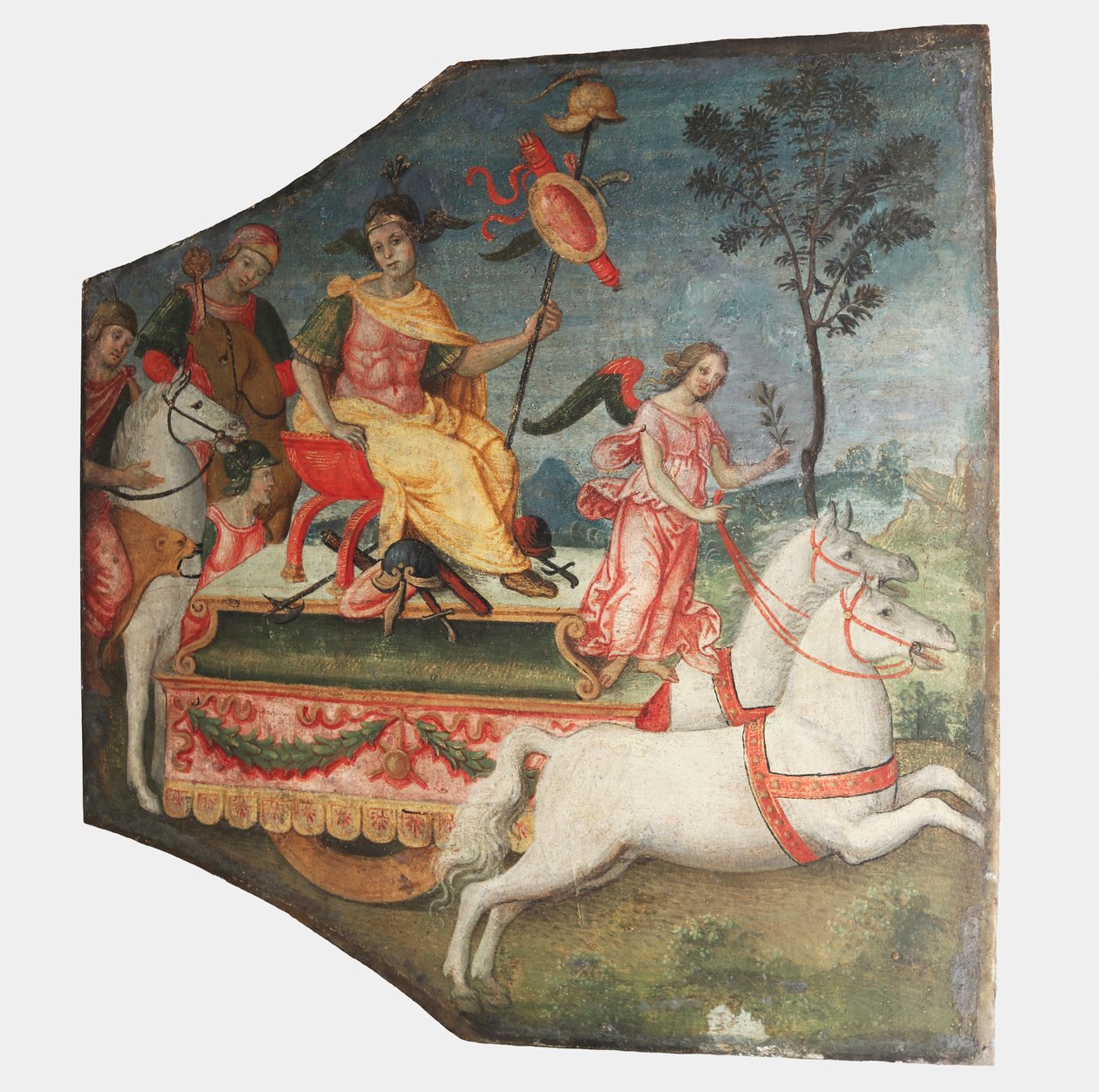 Triumf Wojownika, ca. 1509. autorstwa Bernardino Pinturicchio