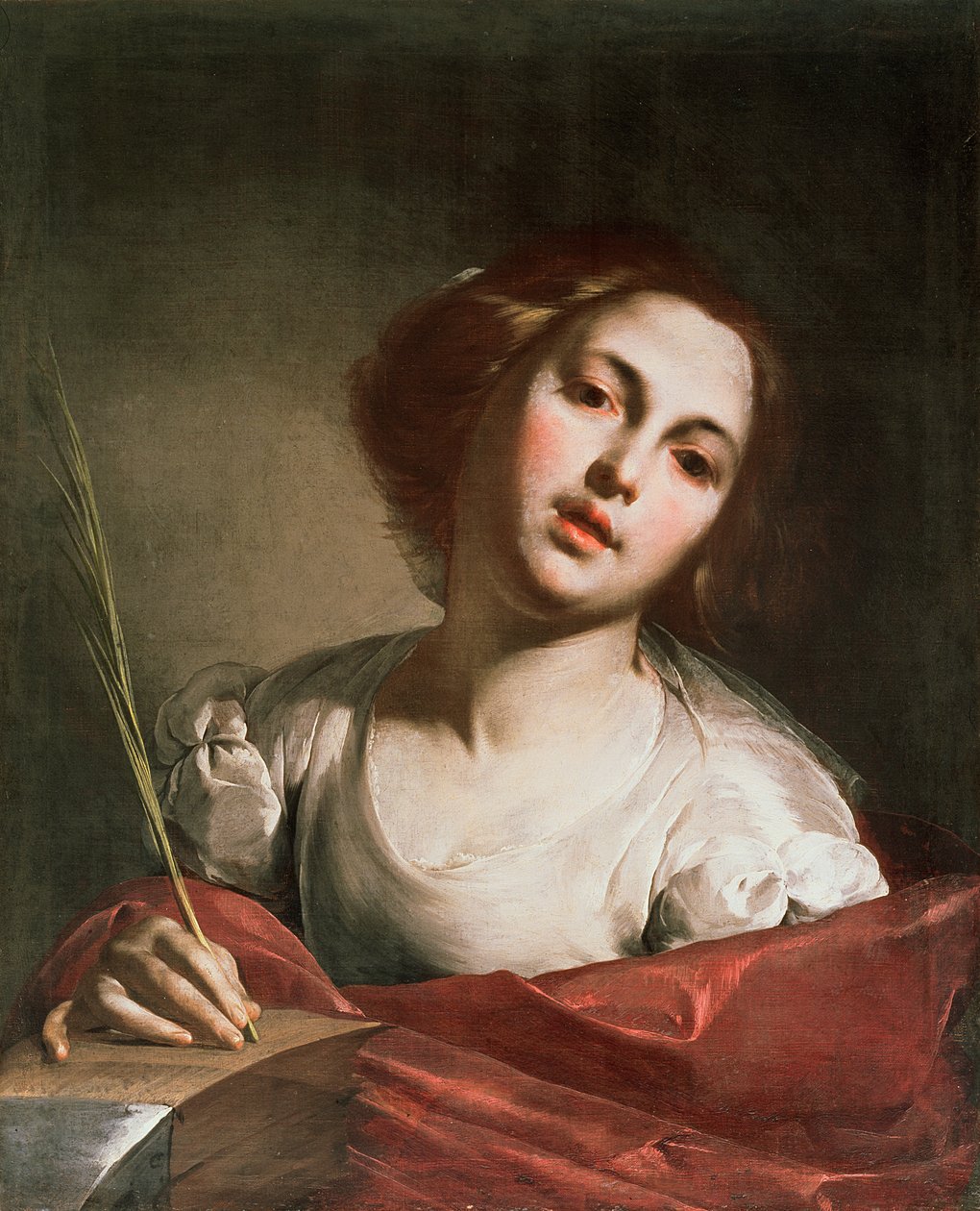 Św. Katarzyna Aleksandryjska, koniec lat czterdziestych XVI w. autorstwa Bernardo Cavallino