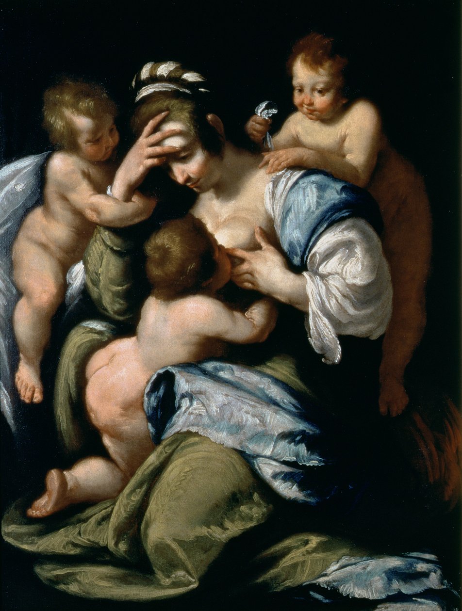 Dobroczynność autorstwa Bernardo Strozzi