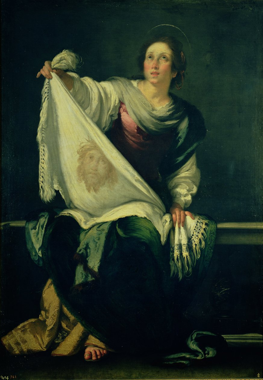 Św. Weronika, 1625-30 autorstwa Bernardo Strozzi