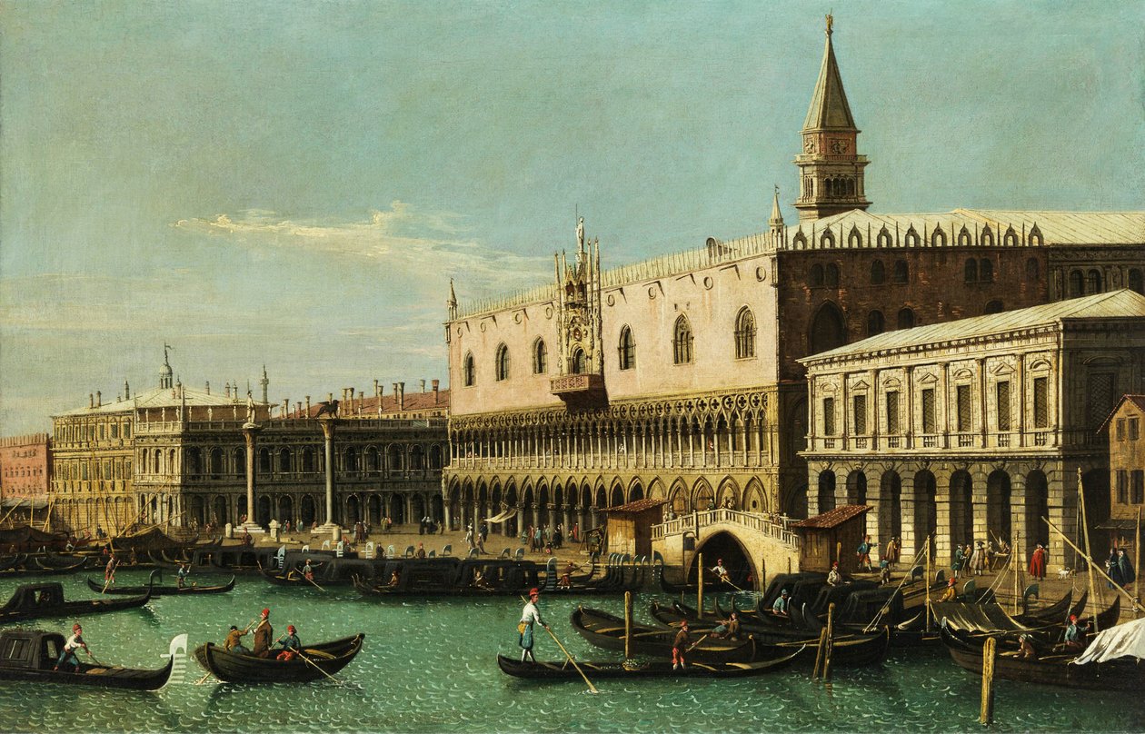 Bernardo Bellotto Dogenpalast autorstwa Bernardo Bellotto