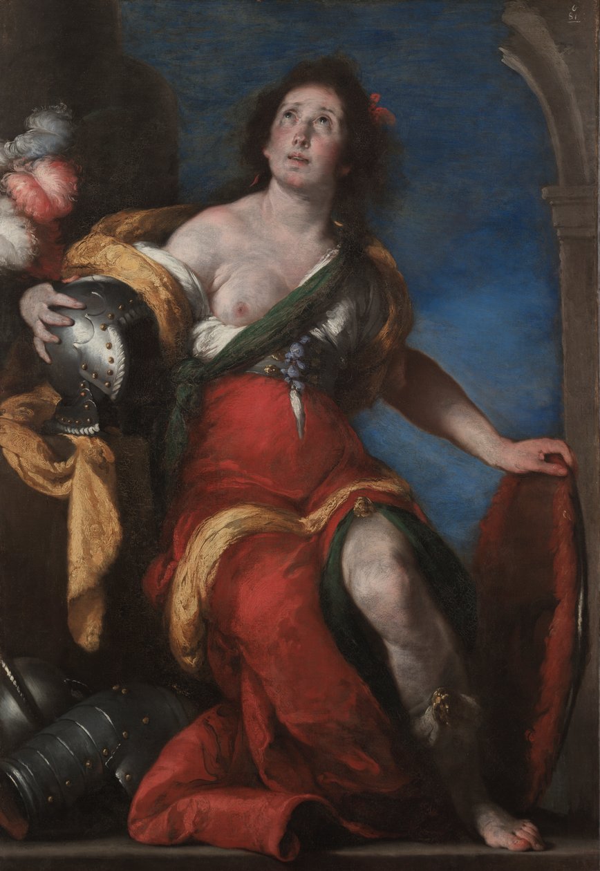 Postać alegoryczna autorstwa Bernardo Strozzi